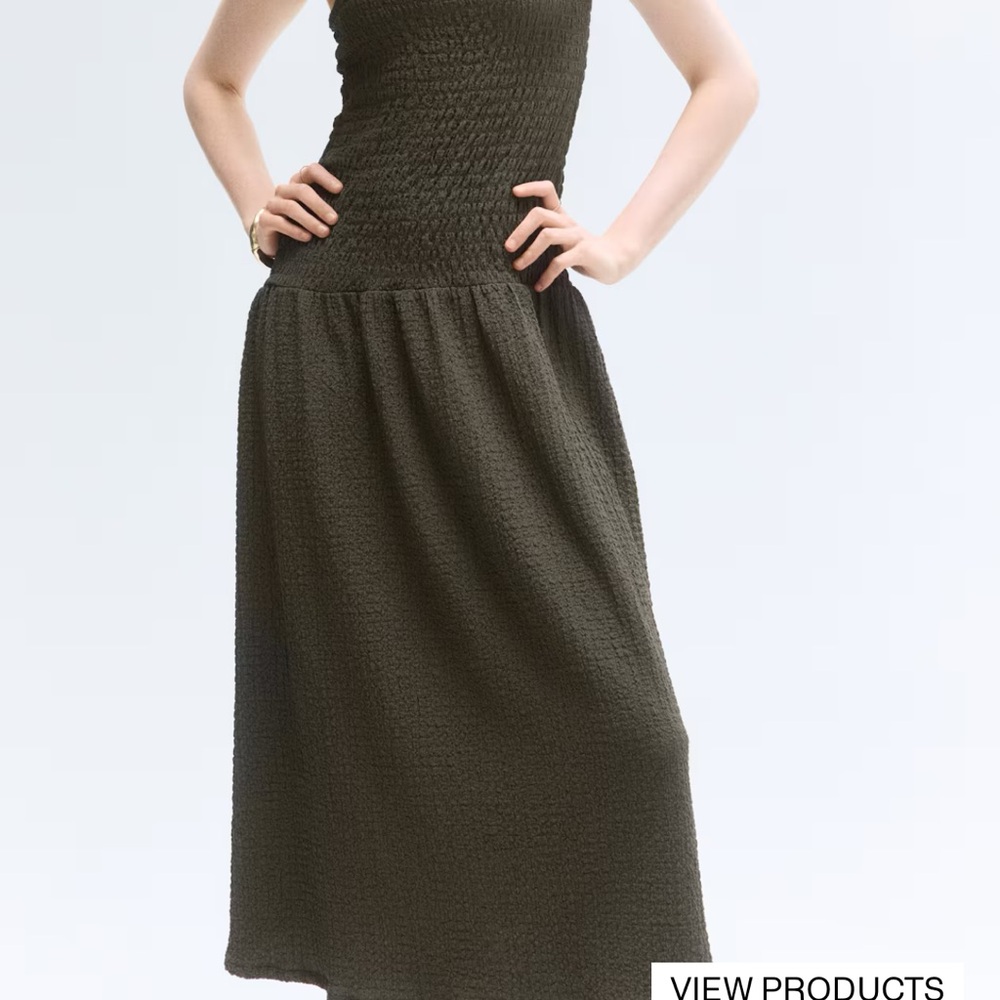 H&M Green Maxi Dress